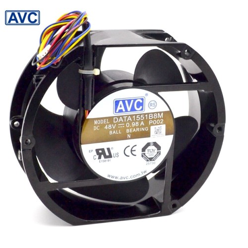 AVC DATA1551B8M 17CM 48V 0.98A IPC wind Full Metal fan AVC DATA1551B8M 17CM 48V 0.98A IPC wind Full Metal fan