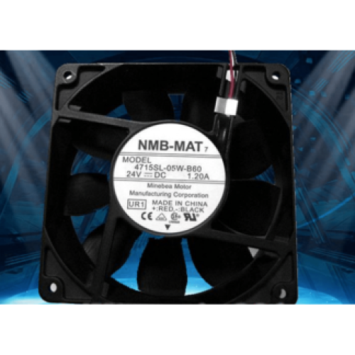 NMB-MAT 4715SL-05W-B60 DC24V 1.2A cooling fan NMB-MAT 4715SL-05W-B60 DC24V 1.2A cooling fan