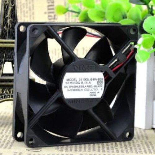 NMB 3110GL-B4W-B29 12V 0.14A 8CM  3lines radiating fan