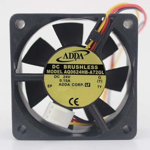 ADDA AQ0624HB-A72GL 24V waterproof IP68 4600RPM cooling fan ADDA AQ0624HB-A72GL 24V waterproof IP68 4600RPM cooling fan