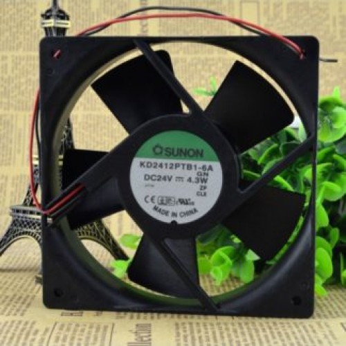 SUNON KD2412PTB1-6A GN 12cm 24V Cooling fan SUNON KD2412PTB1-6A GN 12cm 24V Cooling fan