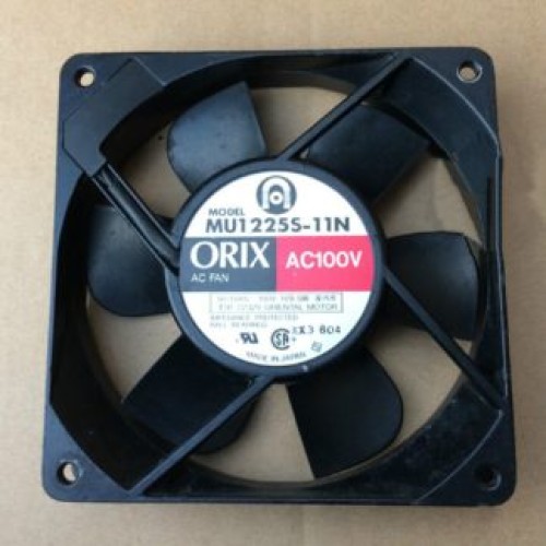 ORIX MU1225S-11N AC100V 11/9.5W AC cooling fan ORIX MU1225S-11N AC100V 11/9.5W AC cooling fan