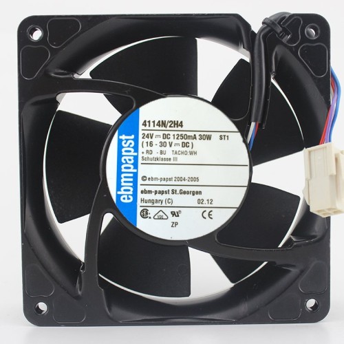 Ebmpapst 4114N/2H4 24V 30W Axial cooling Fan Ebmpapst 4114N/2H4 24V 30W Axial cooling Fan