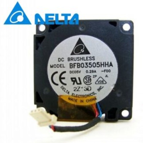 delta  BFB03505HHA DC 5V 0.29A 3Wires  35*35*10mm Turbine Centrifugal Cooling Fan
