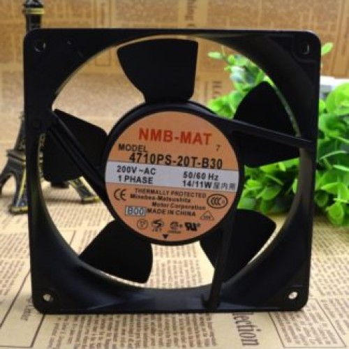 NMB 4710PS-20T-B30 120*120*25MM 200V 14/11W fan NMB 4710PS-20T-B30 120*120*25MM 200V 14/11W fan