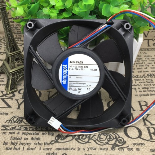 ebmpapst 4414FN/2HP 24v 500mA 12W cooling fan