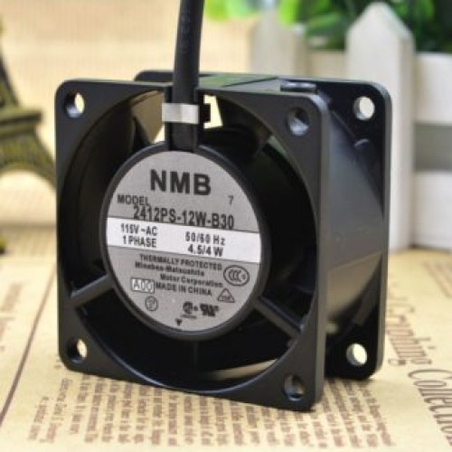 NMB 2412PS-12W-B30 6CM 6028 115V server fan NMB 2412PS-12W-B30 6CM 6028 115V server fan