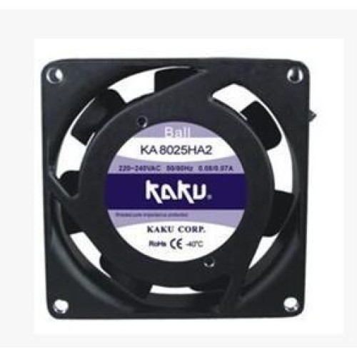 KAKU KA8025HA2 AC 220V 8CM axial industrial cooling fan KAKU KA8025HA2 AC 220V 8CM axial industrial cooling fan