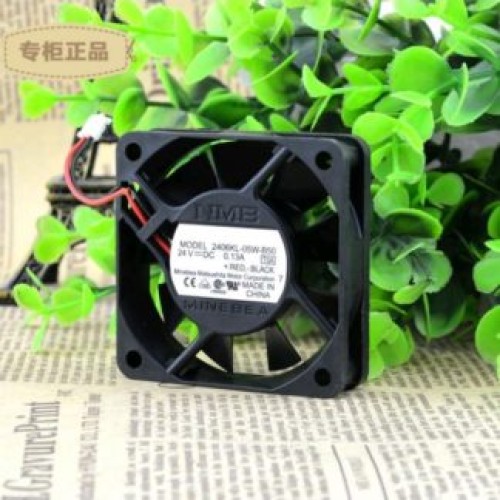 NMB-MAT 2406KL-05W-B50 DC 24V 0.13A 60*60*15mm Fan NMB-MAT 2406KL-05W-B50 DC 24V 0.13A 60*60*15mm Fan