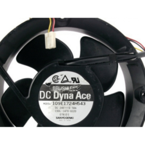 Sanyo 109E1724H543 24V 0.58A server fan Sanyo 109E1724H543 24V 0.58A server fan