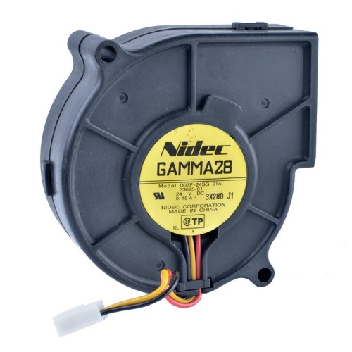 Nidec D07F-24SG 01A 24V 0.15A centrifugal turbine blower fan Nidec D07F-24SG 01A 24V 0.15A centrifugal turbine blower fan