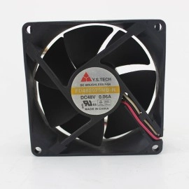 Y.STECH FD488025MB-N 48V 0.06A 8025 8CM double ball bearing cooling fan