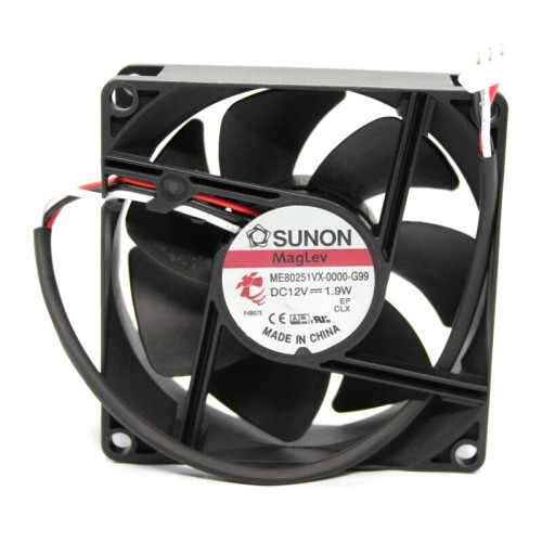 SUNON ME80251VX-0000-G99 DC12V 1.9W 3line Square cooling Fan SUNON ME80251VX-0000-G99 DC12V 1.9W 3line Square cooling Fan