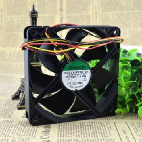 SUNON KD1212PTB3-6A E.B2007.F.GN DC12V 1.9W cooling fan SUNON KD1212PTB3-6A E.B2007.F.GN DC12V 1.9W cooling fan
