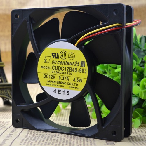 DC centaur25 CUDC12B4S-983 DC12V 0.37A 4.5W DC BRUSHLESS ball bearing fan DC centaur25 CUDC12B4S-983 DC12V 0.37A 4.5W DC BRUSHLESS ball bearing fan