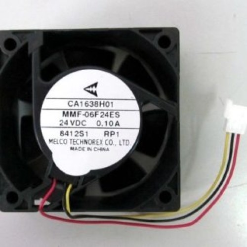 MELCO TECHNOREX CA1638H01 MMF-06F24ES-RP1 24VDC 0.10A Fan MELCO TECHNOREX CA1638H01 MMF-06F24ES-RP1 24VDC 0.10A Fan