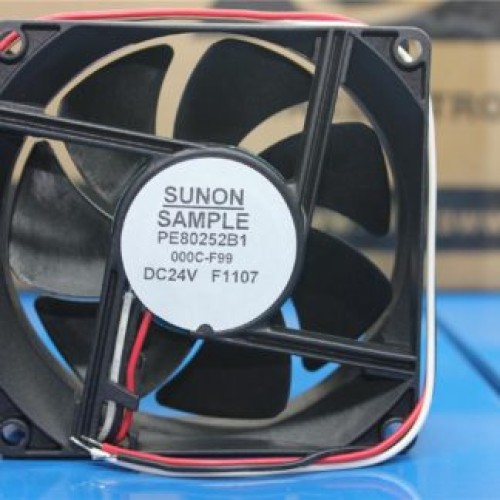 Sunon PE80252B1-000C-F99 8025 24V 4.8W inverter fan Sunon PE80252B1-000C-F99 8025 24V 4.8W inverter fan