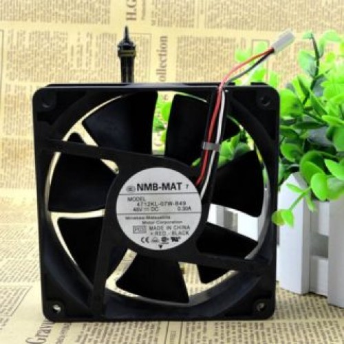 NMB-MAT 4712KL-07W-B49 120*120*32 48V 3wire converter cooling fan NMB-MAT 4712KL-07W-B49 120*120*32 48V 3wire converter cooling fan