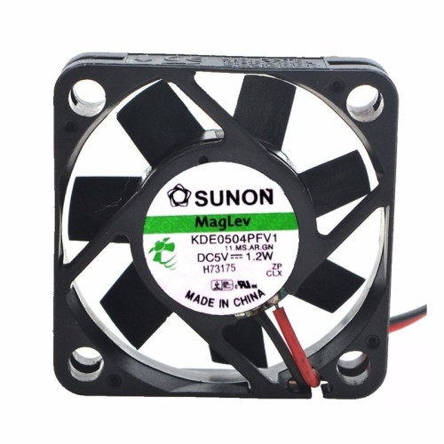 Sunon Maglev KDE0504PFV1 DC 5V 1.2W 2 Lines Server Inverter Axial Cooling Fan Sunon Maglev KDE0504PFV1 DC 5V 1.2W 2 Lines Server Inverter Axial Cooling Fan