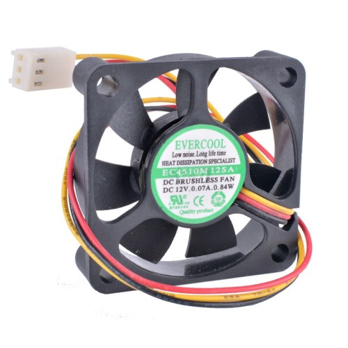EVERCOOL EC4510M12SA 12V 0.07A CPU Cooler Fan EVERCOOL EC4510M12SA 12V 0.07A CPU Cooler Fan