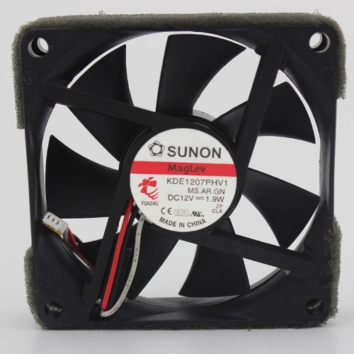 sunon KDE1207PHV1 MS.AR.GN DC12V 1.9W 3-wire cooling fan sunon KDE1207PHV1 MS.AR.GN DC12V 1.9W 3-wire cooling fan