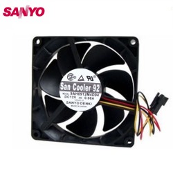 SANYO 9AH0912M4D04 9CM 12V 0.08A silent cooling fan