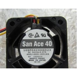 Sanyo 109P0424H6D23 24V 0.07A 4cm cooling fan