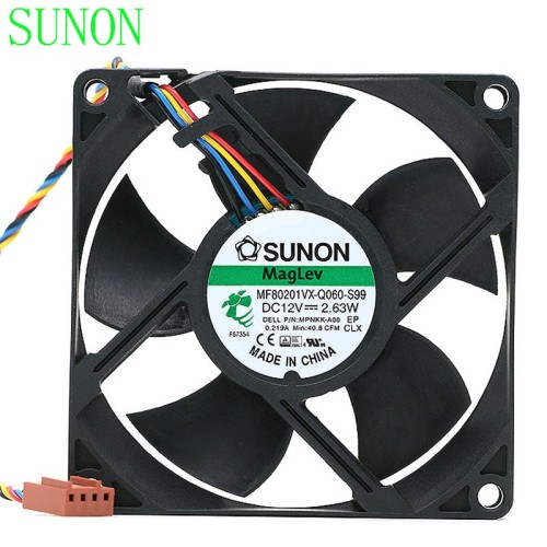 Sunon MF801VX-Q060-S99 12V 2.63W 40.8CFM 0.219A MPNKK-A00 axial cooling fan Sunon MF801VX-Q060-S99 12V 2.63W 40.8CFM 0.219A MPNKK-A00 axial cooling fan