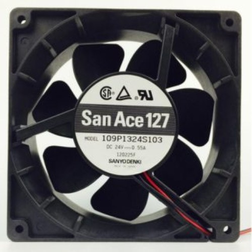 Sanyo 109P1324S103 24V 0.55A 12.7CM cooling fan Sanyo 109P1324S103 24V 0.55A 12.7CM cooling fan
