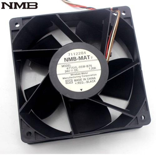 NMB 4715VL-05W-B76 120*120*38mm 12CM 24V 1.20A inverter cooling fan NMB 4715VL-05W-B76 120*120*38mm 12CM 24V 1.20A inverter cooling fan