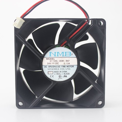 NMB 3110KL-05W-B47 DC24V 0.13A 8cm inverter cooling fan NMB 3110KL-05W-B47 DC24V 0.13A 8cm inverter cooling fan