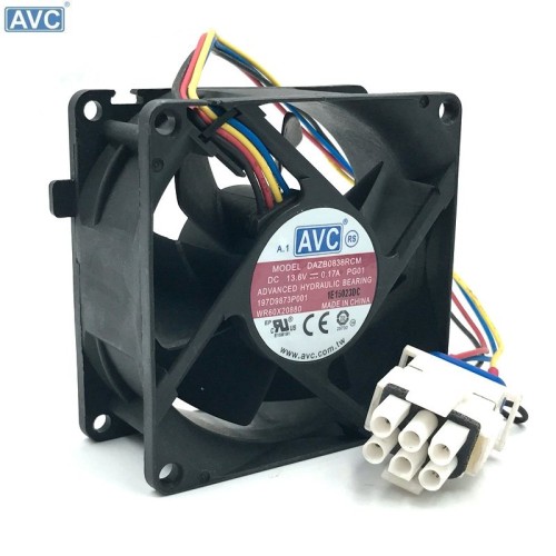 AVC DAZB0838RCM-PG01 13.6V 0.17A ball bearing fan AVC DAZB0838RCM-PG01 13.6V 0.17A ball bearing fan