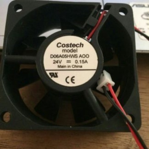 COSTECH D06A05HWS A00 6CM DC24V 0.15A inverter fan COSTECH D06A05HWS A00 6CM DC24V 0.15A inverter fan