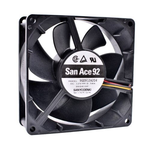 SANYO 9G0912A4 12V 0.58A Double ball bearing server cooling fan SANYO 9G0912A4 12V 0.58A Double ball bearing server cooling fan