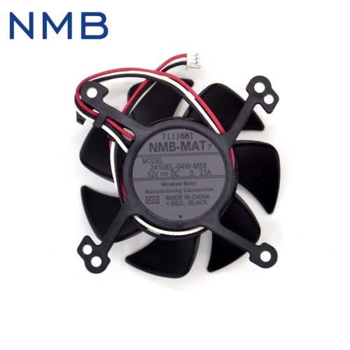 NMB 2410EL-04W-M59 12V DC 0.23A cooling fans NMB 2410EL-04W-M59 12V DC 0.23A cooling fans
