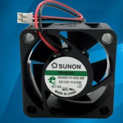 SUNON HA401V4-0000-999 DC12V 0.6W 40*40*mm 2-line Cooling Fan SUNON HA401V4-0000-999 DC12V 0.6W 40*40*mm 2-line Cooling Fan
