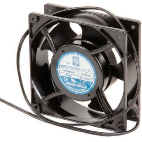 Wiegmann 4-5/7&#8243; Square Axial Fan 115VAC WA4AXFN