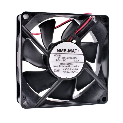 NMB 3110RL-05W-B60 8cm 24V 0.21A inverter cooling fan NMB 3110RL-05W-B60 8cm 24V 0.21A inverter cooling fan
