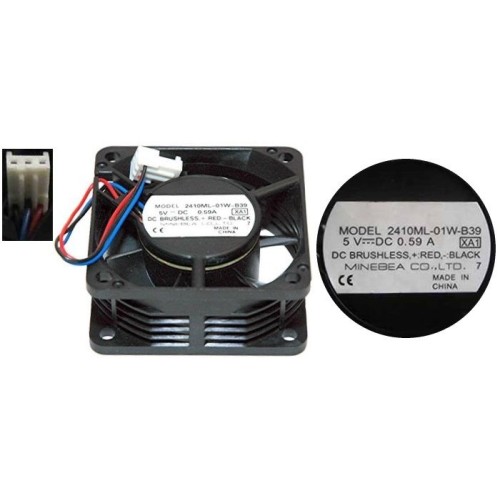 NMB 2410ML-01W-B39-XA1 5VDC/5V 3pin/Wire Ball Bearing Fan NMB 2410ML-01W-B39-XA1 5VDC/5V 3pin/Wire Ball Bearing Fan