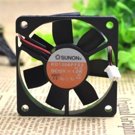 SUNON KD16PFS2 DC12V 1.0W 6CM cooling fan