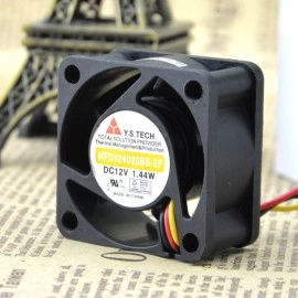 Y.S.TECH NFD1240BB-2F 4CM DC12V 1.44W cooling fan