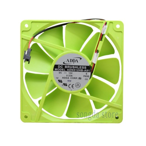 ADDA ADN512HB-A91 135*135*25mm 13.5cm DC12V dual ball bearing cooling fan ADDA ADN512HB-A91 135*135*25mm 13.5cm DC12V dual ball bearing cooling fan