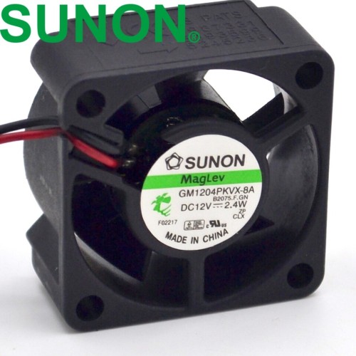 SUNON GM1204PKVX-8A 12V 2.4W 2Wire Server Cooling Fan SUNON GM1204PKVX-8A 12V 2.4W 2Wire Server Cooling Fan