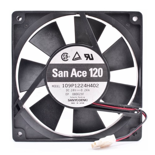 1091224H402 Sanyo DC24V 0.24A inverter cooling fan 1091224H402 Sanyo DC24V 0.24A inverter cooling fan