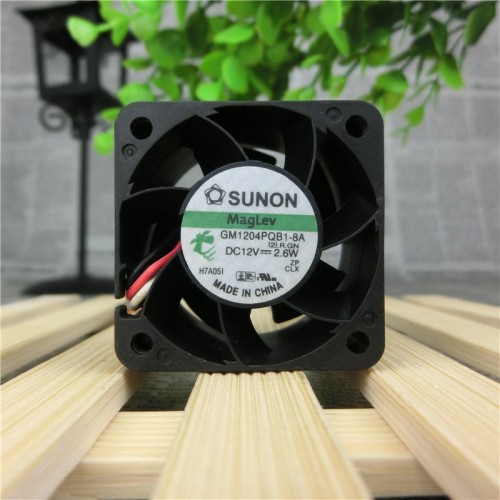 SUNON GM1204PQB1-8A DC12V 2.6W 3-wire Cooling Fan SUNON GM1204PQB1-8A DC12V 2.6W 3-wire Cooling Fan