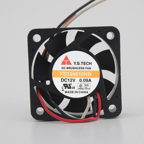 Y.S.TECH FD124010HB 12V 0.09A 4cm Double Ball cooling fan Y.S.TECH FD124010HB 12V 0.09A 4cm Double Ball cooling fan