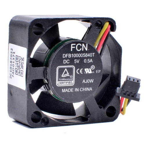 FCN DFB100005840T 25x25x10mm DC5V 0.5A miniature large air volume cooling fan FCN DFB100005840T 25x25x10mm DC5V 0.5A miniature large air volume cooling fan