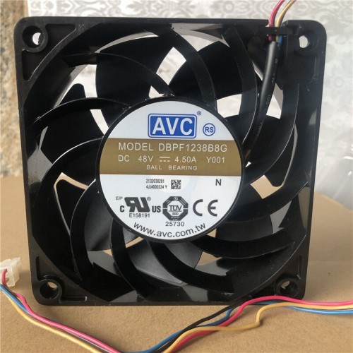AVC DBPF1238B8G DC48V 4.50A cooling fan AVC DBPF1238B8G DC48V 4.50A cooling fan
