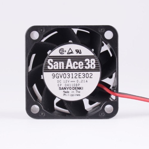 Sanyo 9GV0312E302 DC12V 0.21A 2-line server power cooling fan Sanyo 9GV0312E302 DC12V 0.21A 2-line server power cooling fan