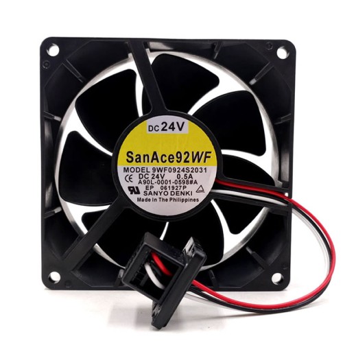 9WF0924S2031 FANUC A90L-0001-0598#A SanAce92WF fan 9WF0924S2031 FANUC A90L-0001-0598#A SanAce92WF fan